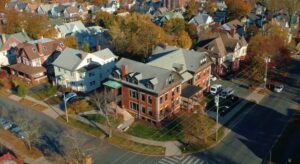 The Care Center in Holyoke, Massachusetts, where Bard Microcollege Holyoke is housed.